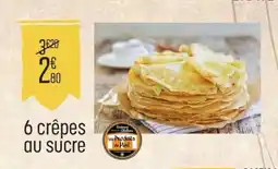 E.Leclerc 6 crêpes au sucre offre