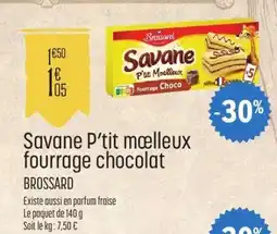 E.Leclerc Savane P’tit moelleux fourrage chocolat offre