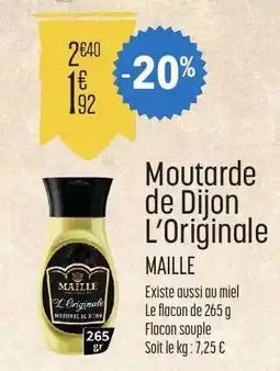 E.Leclerc Moutarde de Dijon L’Originale offre