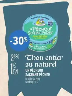 E.Leclerc THON ENTIER AU NATUREL offre