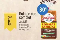 E.Leclerc Pain de mie complet offre