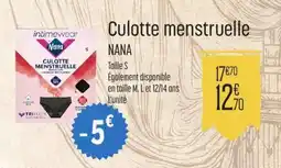 E.Leclerc Culotte menstruelle offre