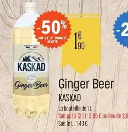 E.Leclerc Ginger Beer KASKAD offre