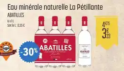 E.Leclerc Eau minérale naturelle La Pétillante ABATILLES offre