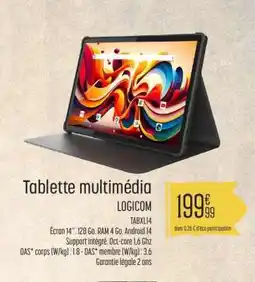 E.Leclerc Tablette multimédia LOGICOM offre