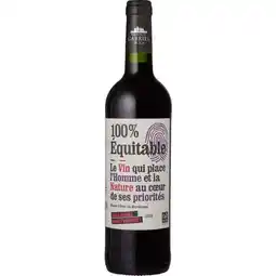 Carrefour Market BLAYE CÔTES DE BORDEAUX 100% Équitable Sans chichi pour l'apéritif sans sulfites ajoutés offre