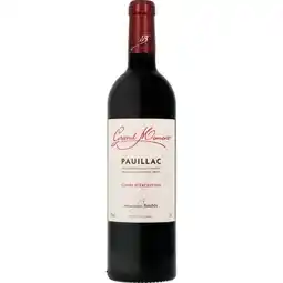 Carrefour Market PAUILLAC Grand Moment Cuvée d'Exception offre