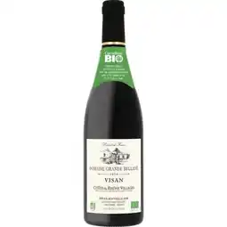 Carrefour Market CÔTES DU RHÔNE VILLAGES VISAN Domaine Grande Bellane offre