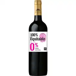 Carrefour Market BOISSON SANS ALCOOL À BASE DE VIN DÉSALCOOLISÉ 100% Equitable Zéro Alcool offre