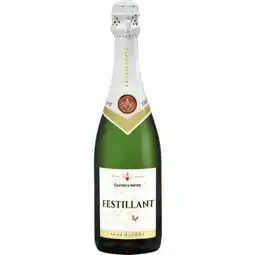 Carrefour Market BOISSON EFFERVESCENTE À BASE DE VIN DÉSALCOOLISÉ Festillant offre