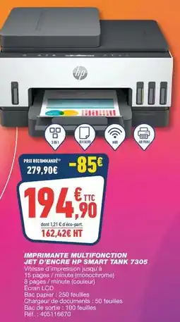 Bureau Vallée Hp - imprimante multifonction 7305 offre