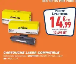Bureau Vallée Brother - cartouche laser compatible offre