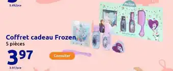 Action Coffret cadeau frozen offre