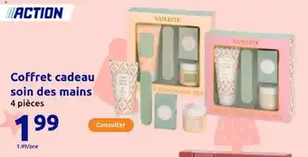 Action Coffret cadeau soin des mains offre