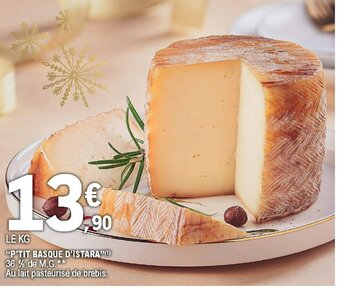 E.Leclerc P'tit Basque d'Istara offre
