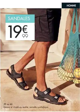 Gémo Sandales offre