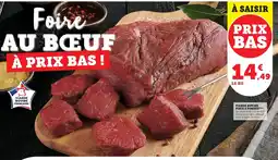 Hyper U Viande bovine piece a fondue offre