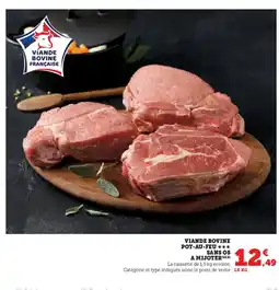 Hyper U Viande bovine pot-au-feu sans a mijoter offre