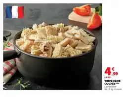 Hyper U Tripe crue coupée offre