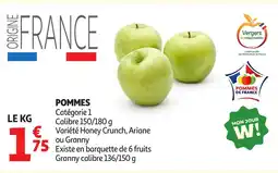Auchan Pommes offre