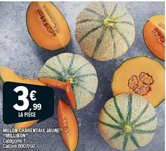 Melon charentais Jaune