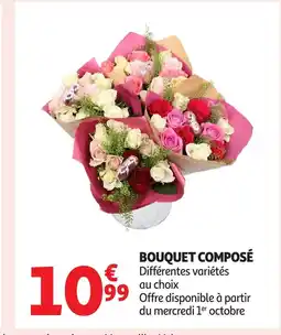 Auchan Bouquet composé offre