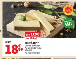 Auchan Comté aop offre