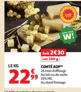 Auchan Comté aop offre