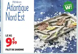 Auchan Filet de sardine offre