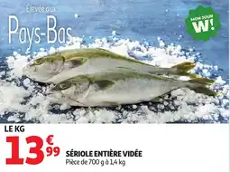 Auchan Sériole entière vidée offre