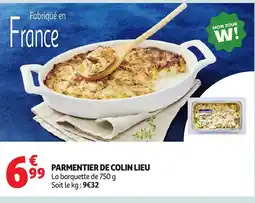 Auchan Parmentier de colin lieu offre