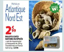 Auchan Bulots cuits nature ou épicés offre