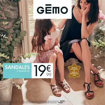 Sandales Gemo