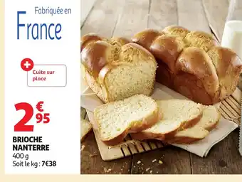 Auchan Brioche nanterre offre