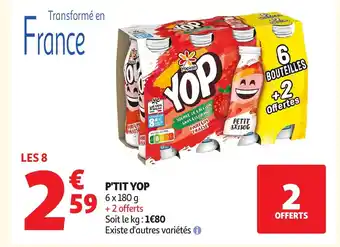 Auchan YOP P'tit offre
