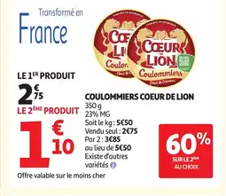 Auchan COEUR DE LION Coulommiers offre