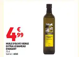 Auchan Huile d'olive vierge extra le rameau d'argent offre