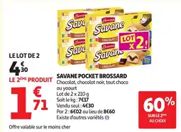 Auchan BROSSARD Savane pocket offre