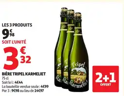 Auchan TRIPEL KARMELIET Bière offre
