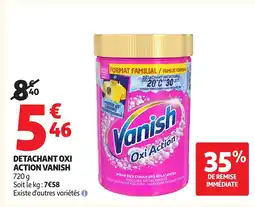Auchan VANISH Detachant oxi action offre