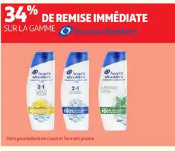 Auchan HEAD & SHOULDERS Sur la gamme offre