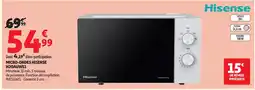 Auchan HISENSE Micro-ondes h20auws1 offre