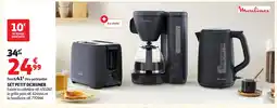 Auchan MOULINEX Set petit dejeuner offre