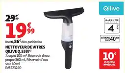Auchan QILIVE Nettoyeur de vitres offre