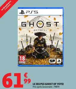 Auchan Le jeu ps5 ghost of yotei offre