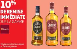 Auchan SUR LA GAMME Grant's offre