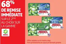 Auchan SUR LE 2ÈME AU CHOIX SUR LA GAMME ARIEL offre