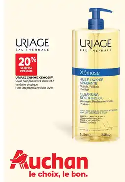Auchan Uriage gamme xemose offre