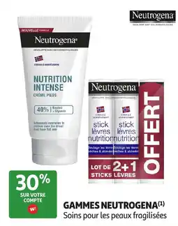 Auchan Gammes neutrogena offre