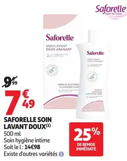 Auchan SAFORELLE SOIN LAVANT DOUX offre
